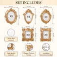 thumbnail image 3 of 97 Decor Small Gold Picture Frames Set (No Standing & Backing), 3 of 7