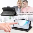 thumbnail image 4 of Case for Samsung Galaxy Note 10 Cover Leather Wallet Folio Case Book Design Flip Magnetic Closure - Black, 4 of 5