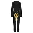 thumbnail image 5 of Bendy And The Ink Machine Unisex Onesie Pajamas Zipper Jumpsuit Hooded One Piece Sleepwear for Family Mens Womens, 5 of 8