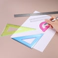thumbnail image 5 of Uxcell 3pcs 15/30cm Stainless Steel Straight Edge 30cm Aluminum Straight End Ruler, 5 of 6
