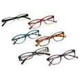 Equate 6Pack Women's Bouquet Reading Glasses Variety Pack, +1.50