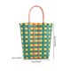 thumbnail image 4 of Bolsos Con Asa Superior Bolsas con asa superior para mujer Bolsa de compras con tejido de tablero de ajedrez Satchel (Multicolor) Hugtrwg Para Estrenar, 4 of 9
