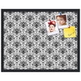 thumbnail image 2 of PinPix 28x22 Custom Cork Bulletin Board Grand Floral Motif Poster Board Has a Fabric Style Canvas Finish, Framed in Grand Floral Motif, by ArtToFrames (PinPix-181), 2 of 5