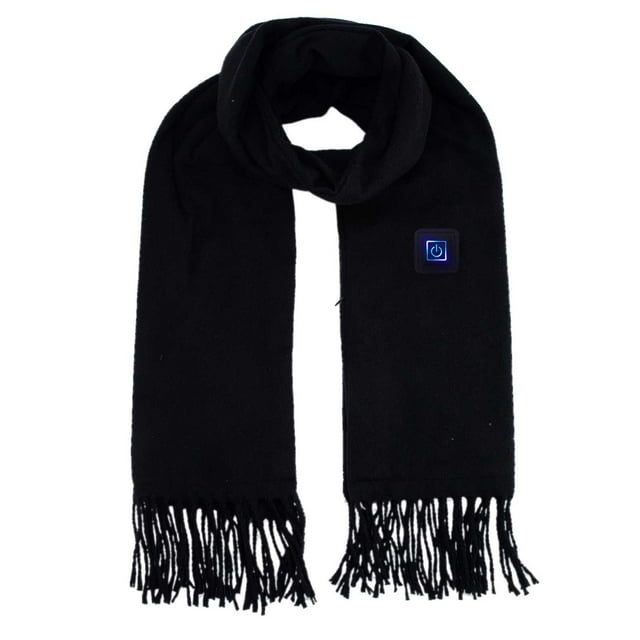 Heating&warming Long 3-Stage USB Heated Neck Warmer with Adjustable Regulation and Integrated Pad for Cozy Cold Weather