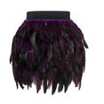 thumbnail image 5 of Disfraz de baile de jazz de lujo, falda de plumas de pavo real, disfraz de escenario, falda irregular, 5 of 5