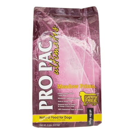 Pro Pac Ultimates Meadow Prime Grain-Free Lamb Meal Dry Dog Food, 5 Lb - Walmart.com