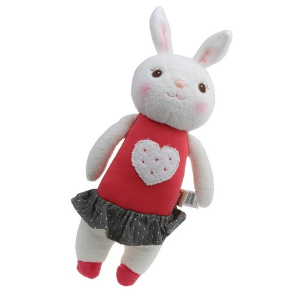 Bebé Lindo Juguete de Peluche Suave Conejo de 36 Cm Muñeca de Peluche Juguetes de Animales Suaves Encantadores rojo CUTICAT Juguete animal de peluche