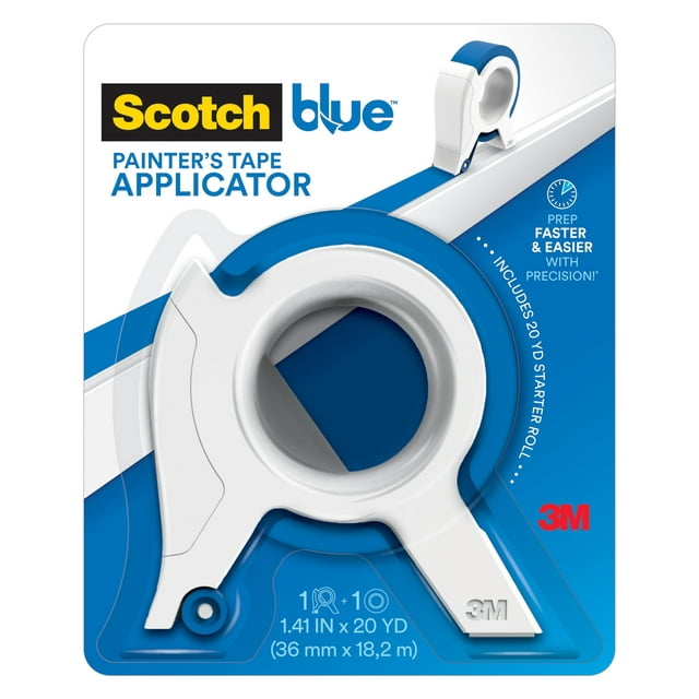 Cinta aplicadora para pintores ScotchBlue, se aplica 1,41 cm x 20 m