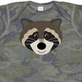 thumbnail image 4 of Inktastic Raccoon Animal Face Boys or Girls Baby Bodysuit, 4 of 5