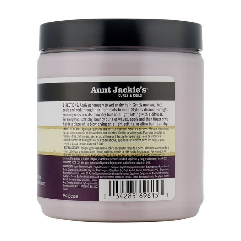 AUNT JACKIE'S Curl La La Defining Curl Custard Cream (15oz) AUNT JACKIE'S Curl La La Defining Curl Custard Cream (15oz)