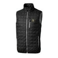 thumbnail image 2 of Men's Cutter & Buck Black Minnesota Vikings Big & Tall Rainier PrimaLoft Eco Insulated Full-Zip Puffer Vest, 2 of 3