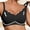 Black, variant on SHARICCA Womens Smoothing Wireless Bra Comfort Push Up Bra