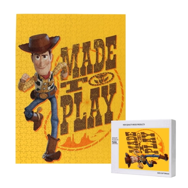 Rompecabezas de madera de Toy Story: adecuado para niños y adultos, rompecabezas para niños y niñas, juguetes de juegos de entretenimiento con rompecabezas, talla única