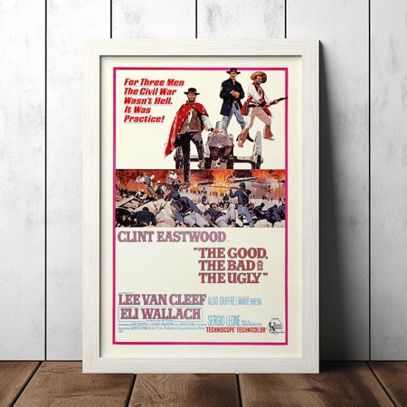 Il Buono, Il Brutto, Il Cattivo (1966) Classic Vintage Movie Poster - Film Fan Collectibles - Home Decor - Wall Art - Poster Gifts