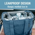 thumbnail image 5 of CleverMade Pacifica Large Collapsible Soft Cooler, Leakproof Insulated Cooler Bag, Charcoal Gray, 5 of 10