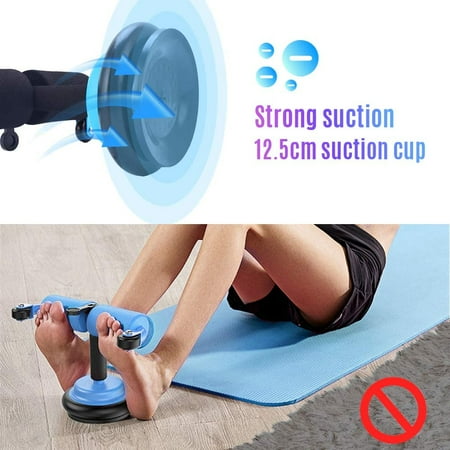 Dnker Ab Wheel Assembled/Romovable Home Gym Exercise Equipment Multifunction Strengthen Training Abdominal Wheel with Knee Pad, Tension Bandpink - image 7 of 7