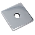 thumbnail image 2 of Sus304 Square Shower Arm Decorative Cover 3.5 Inch Chrome Finish Modern Style Flange Bracket for Bathroom Pipe Obliteration, 2 of 7