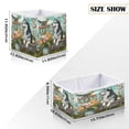 thumbnail image 2 of Storage Box Foldable Storable and Easy to Assemble 15.75x10.63x6.96 Inches Open Home Storage Bins Closet Storage Bins Husky and Bird, 2 of 8