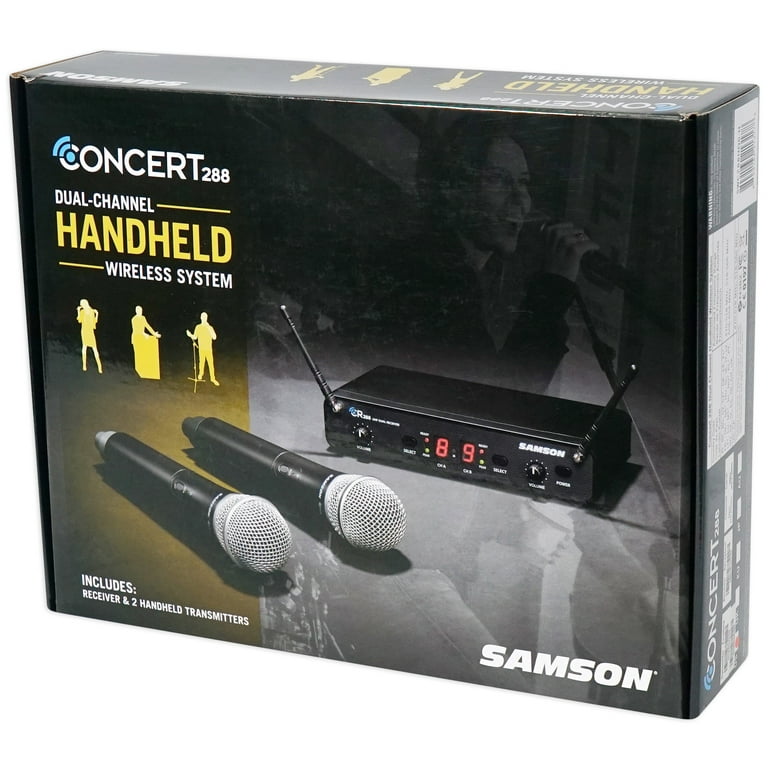 Samson Technologies Concert 288 Dual Handheld System