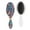 White-452, variant on Fried Egg Breakfast Hair Brush, Cooking Foodie Design Detangling Paddle Brush, Eggshell Chick Pattern, Soft Bristle Brush for All Hair Types
