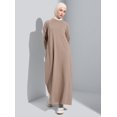thumbnail image 3 of - Crew neck - Unlined - Modest Dress - Refka, 3 of 5