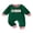 Green, variant on Cenuakty Baby Boy Christmas Romper Embroidery Long Sleeve Crew Neck Bodysuit
