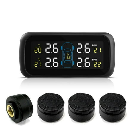 Universal Multi Display - Universal Multifunction Car TPMS Tire Pressure Color Display Car Cigarette Lighter Direct Power Supply TPMS Car Tire Pressure Monitor Real-time Highly Accurate TPMS