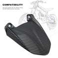 thumbnail image 4 of Guardabarros trasero de fibra de carbono de imitación para bicicleta eléctrica Talaria Sting MX3 MX4, 4 of 7