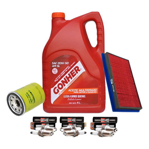 Kit De Afinacion Maxima 2019 Al 2020 3.5 L Gonher 20w50