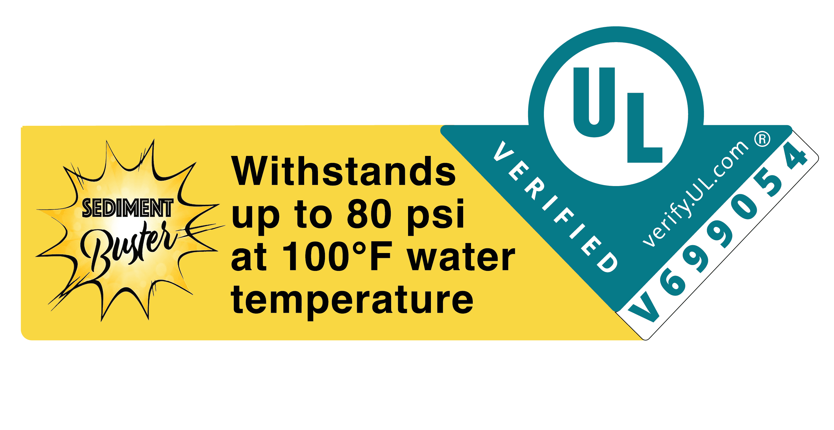 Sediment Buster - UL Verified V699054 Water Heater Flushing Tool