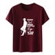 thumbnail image 4 of Fiudx Camisetas para Mujer Moda Mujer Casual Impresión Pulóver Manga Corta Camiseta Tops Blusa, 4 of 4