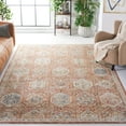 thumbnail image 2 of SAFAVIEH Silverado Lula Oriental Polyester Area Rug, Rust/Blue, 4' x 6', 2 of 8
