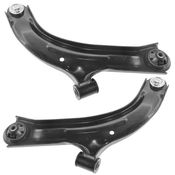 TRQ Front Lower Control Arms w/ Ball Joints Pair Set of 2 for Nissan Versa Cube PSA62289