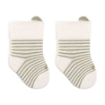 thumbnail image 2 of LYMAYTER 0-3Y ‌Infant Newborn Striped Short Socks Non-Slip Lightweight Comfort Organic Cotton‌ 1 Pair, 2 of 7