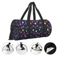 thumbnail image 3 of KLL Colored Balloons Duffle Bag For Men Women Sport Gym Fitness Tote Travel Training Workout Basketball Football Weekender, 3 of 6