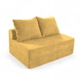 thumbnail image 1 of Sofá Cama Matrimonial Plegable + Cojín Espacio Optimizado Mustard, 1 of 8