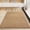 Yellow, variant on Boho Bathroom Rug, Solid Tone Faux Sisal Floor Mat Non-Slip Washable Super Absorbent Quick Dry, Small Farmhouse Bath Mat for Bathroom Floor Decor 16"*24"