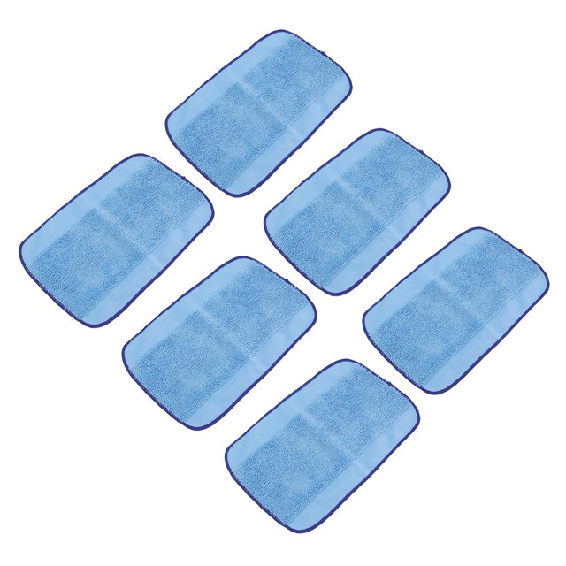 Almohadilla De Limpieza Para Aspiradora, Elimina La Suciedad, Adsorbe El Pelo De Las Mascotas, Fibra Fina, Trapo Para Aspiradora, 6 Piezas De Aplicación Amplia, Fácil ANGGREK Vacuum Cleaner Mop Pad