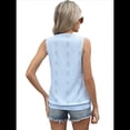 thumbnail image 3 of Chaleco Sin Mangas para Mujer Azul L, 3 of 7