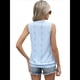 thumbnail image 3 of Chaleco Sin Mangas para Mujer Azul L, 3 of 7
