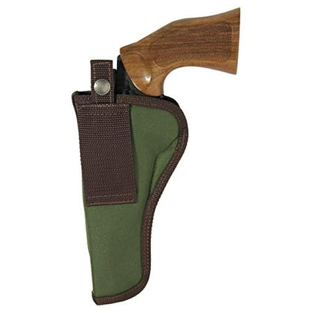 New Barsony Woodland Green OWB Belt Holster for 6 Revolvers