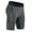 Gray, variant on WREESH Men's Shorts Running Workout Bodybuilding Gym Shorts Athletic Sports Casual Short Pants Black