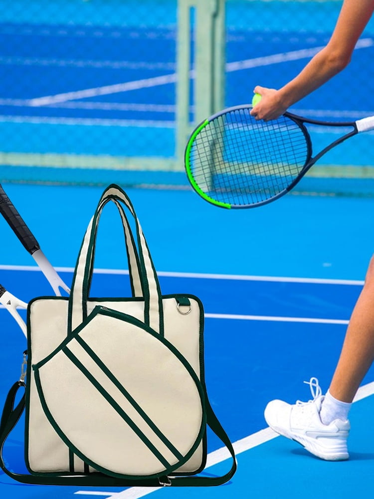 golytefs Tennis Tote Bag Large Tennis Bag Sports Handbag Pickleball Bag for Men And Women