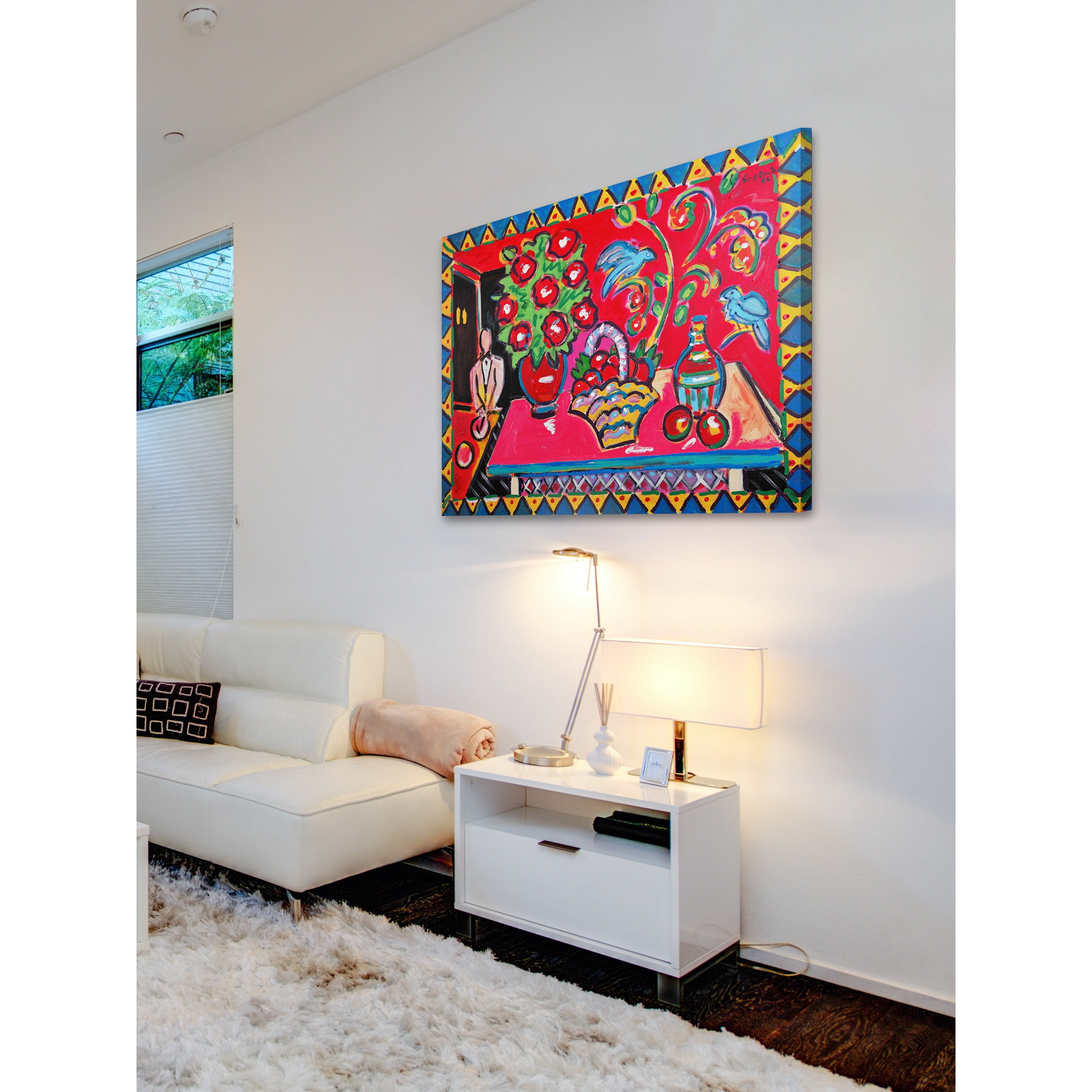 Marmont Hill "Felidia" by Wayne Ensrud Painting Print on Canvas