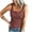 Red, variant on LEAVINGSUO Tank Tops for Women under $5 Women Casual Tanks Sleeveless Buttons Slimming Solid Pullover Vest Blouse Tops Red XL