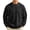 Black, variant on Mens Sweatshirts Long Sleeve Crew Neck Cinch Cuff Loose Fitted Athletic Casual Pullover Sweatshirts(M,Black)