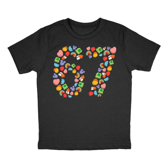 Youth Funny T Shirts 6 7 Charms Sarcastic St Patricks Day Meme Tee For Kids