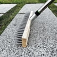 thumbnail image 6 of Steel Wire Broom with Telescopic Handle Wire Broom for Moss Removal Removing Stubborn Stain Wire Broom Metal Broom, 6 of 9