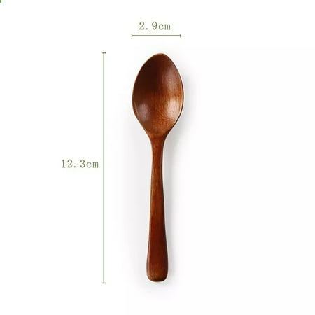 

Sale Wooden Milk Honey Soup Spoon Solid Wood Long Handle Tableware Teaspoon Coffee Spoon Stir Stick Kitchen Accessories Sets