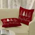 Christmas Pillow Covers 16x16 Set of 2, Christmas Decor Christmas Tree